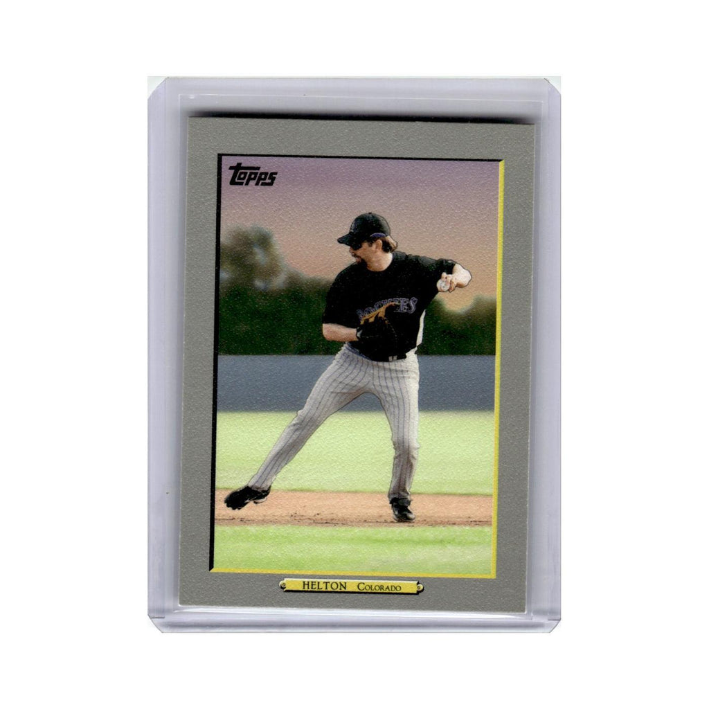Todd Helton 2009 Topps Turkey Red #TR89 Colorado Rockies Baseball Card NM