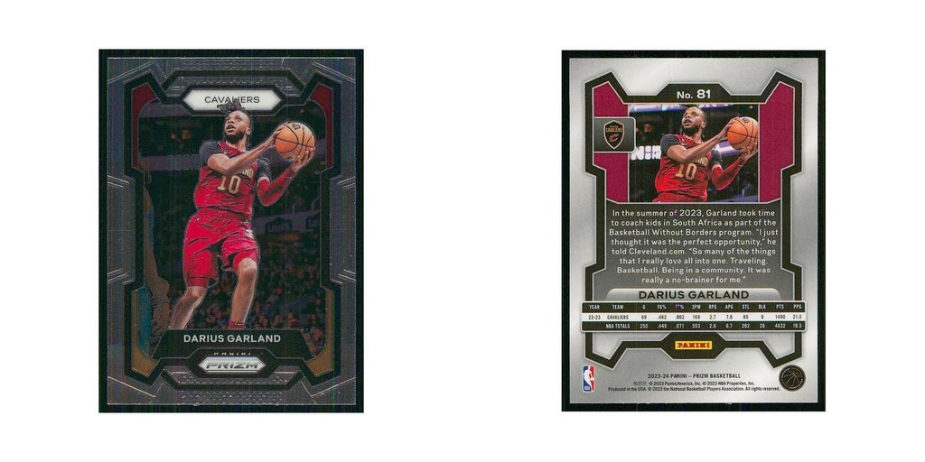 2023 Panini Prizm Darius Garland Cavaliers #81