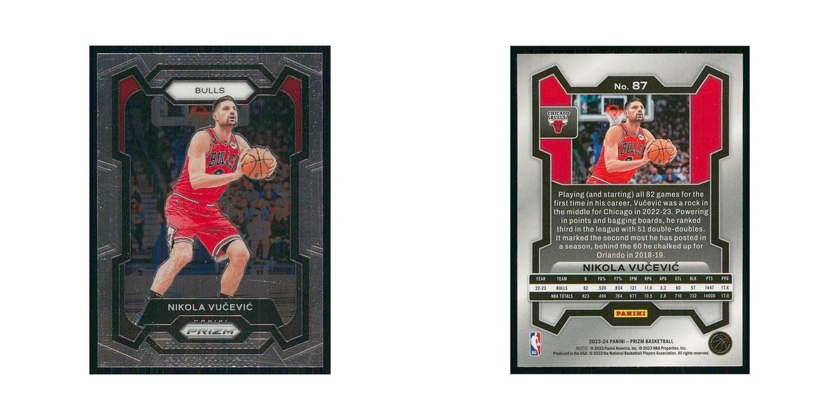 2023 Panini Prizm Nikola Vucevic Bulls #87