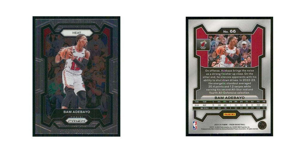 2023 Panini Prizm Bam Adebayo Heat #66