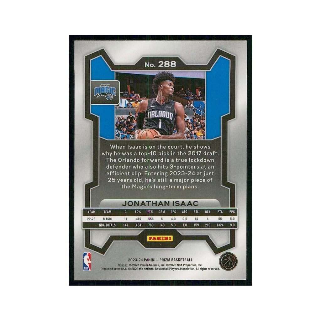 2023 Panini Prizm Jonathan Isaac Magic #288