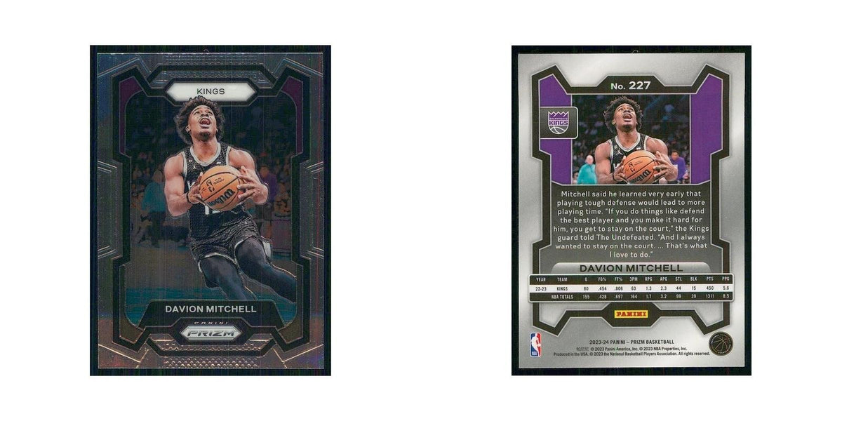 2023 Panini Prizm Davion Mitchell Kings #227