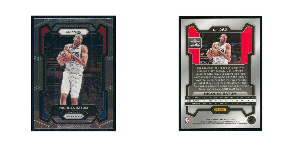 2023 Panini Prizm Nicolas Batum Clippers #262
