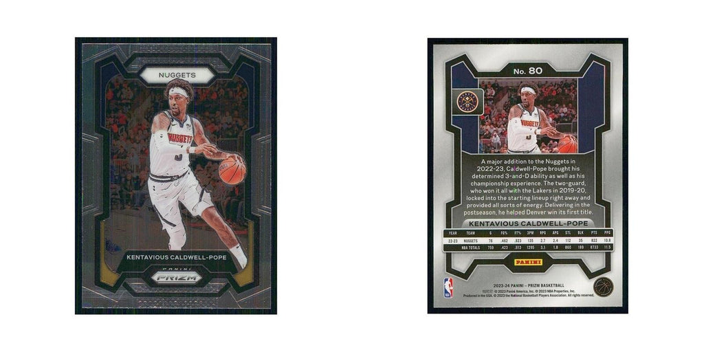 2023 Panini Prizm Kentavious Caldwell-Pope Nuggets #80