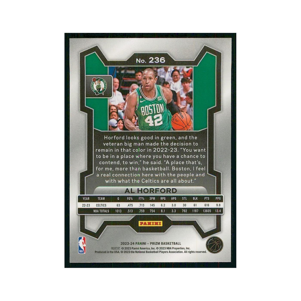 2023 Panini Prizm Al Horford Celtics #236