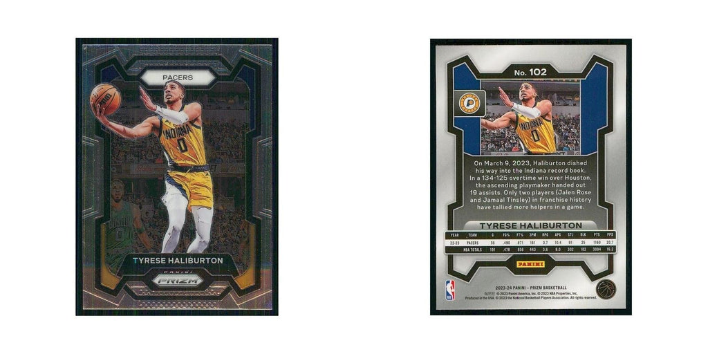 2023 Panini Prizm Tyrese Haliburton Pacers #102