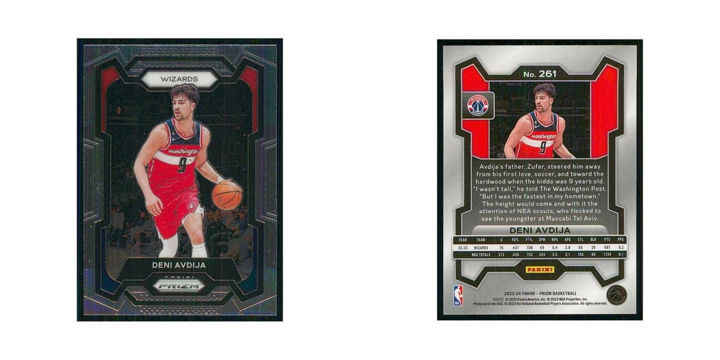 2023 Panini Prizm Deni Avdija Wizards #261