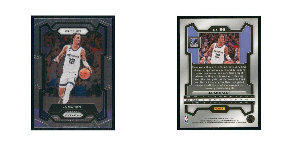 2023 Panini Prizm Ja Morant Grizzlies #96