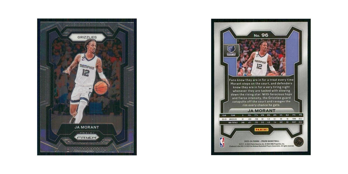 2023 Panini Prizm Ja Morant Grizzlies #96