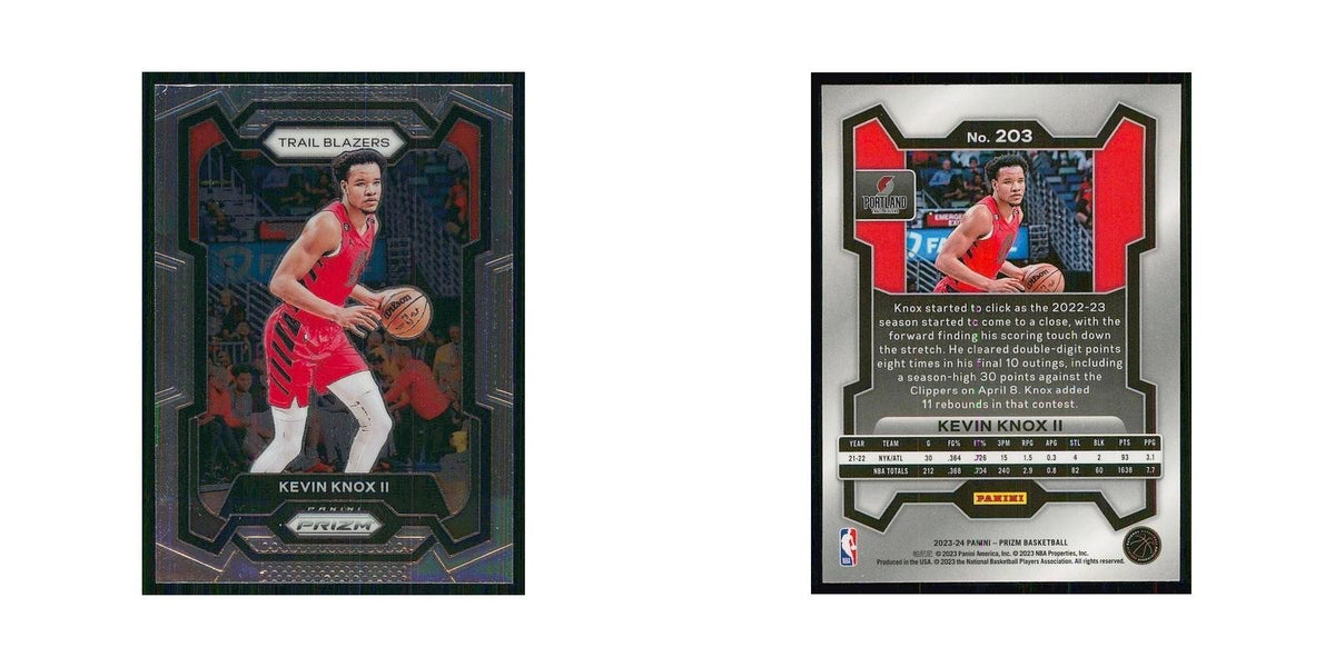 2023 Panini Prizm Kevin Knox II Blazers #203