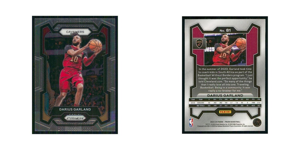 2023 Panini Prizm Darius Garland Cavaliers #81