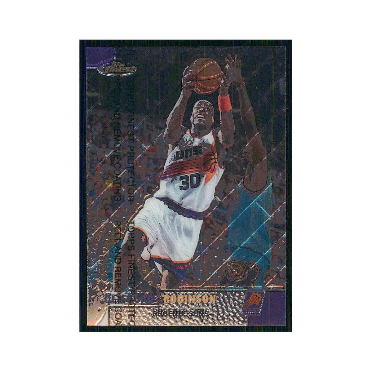 1999 Finest w Coating Clifford Robinson Suns #47