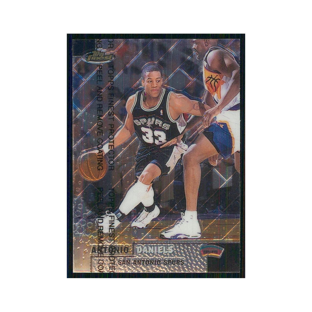1999 Finest w Coating Antonio Daniels Spurs #88