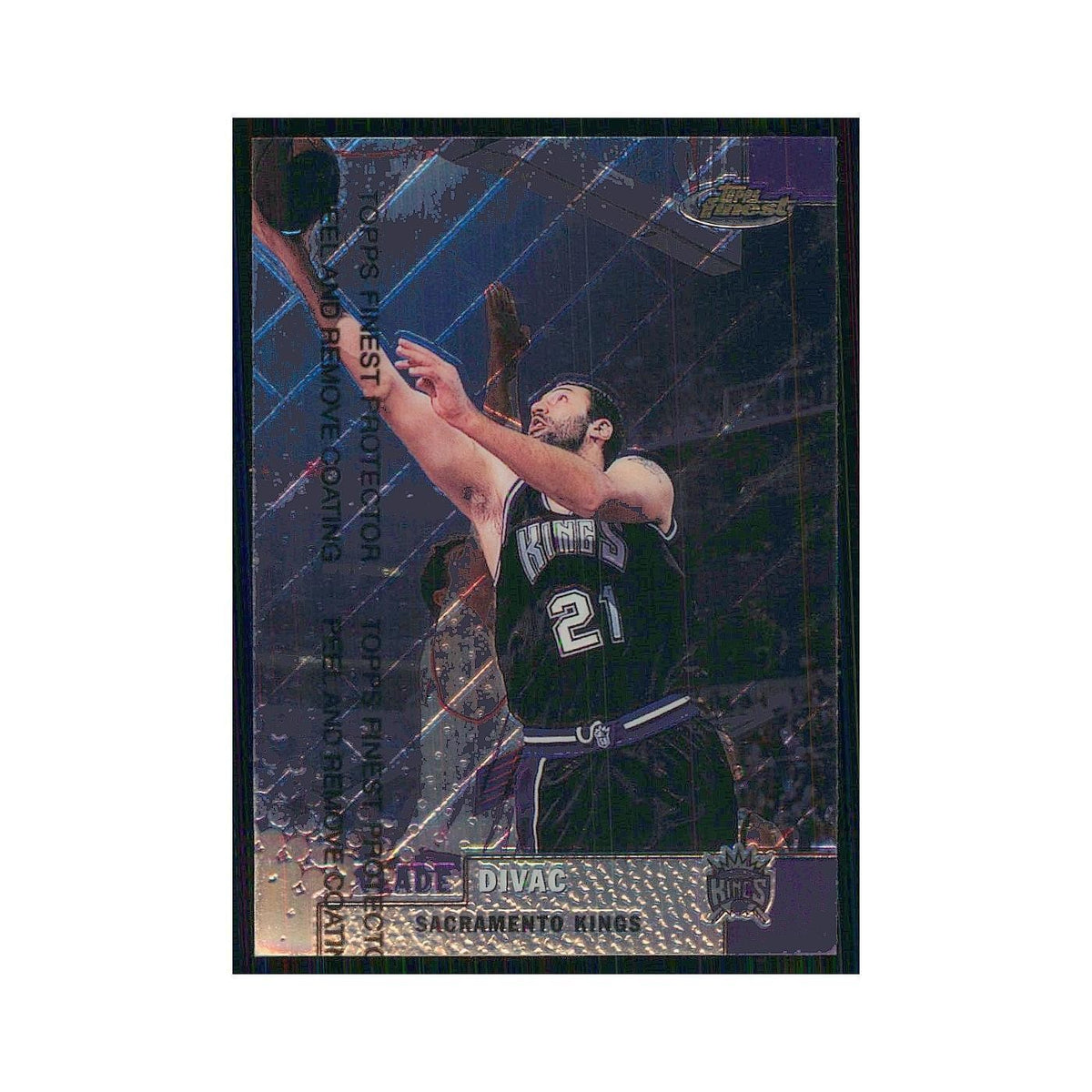 1999 Finest w Coating Vlade Divac Kings #4