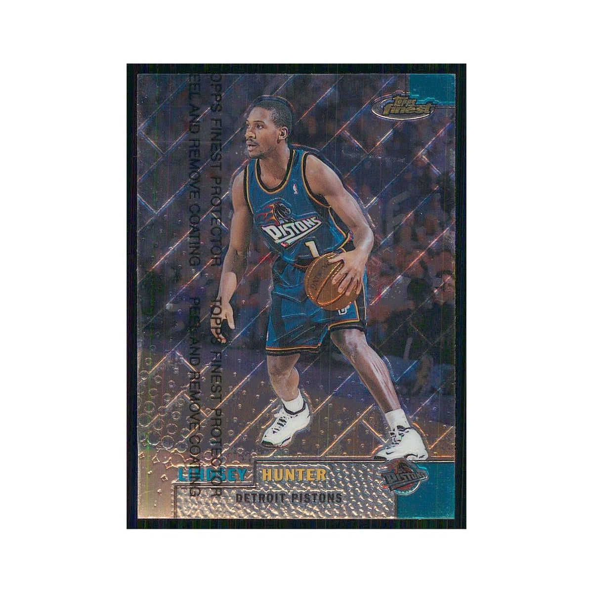 1999 Finest w Coating Lindsey Hunter Pistons #15