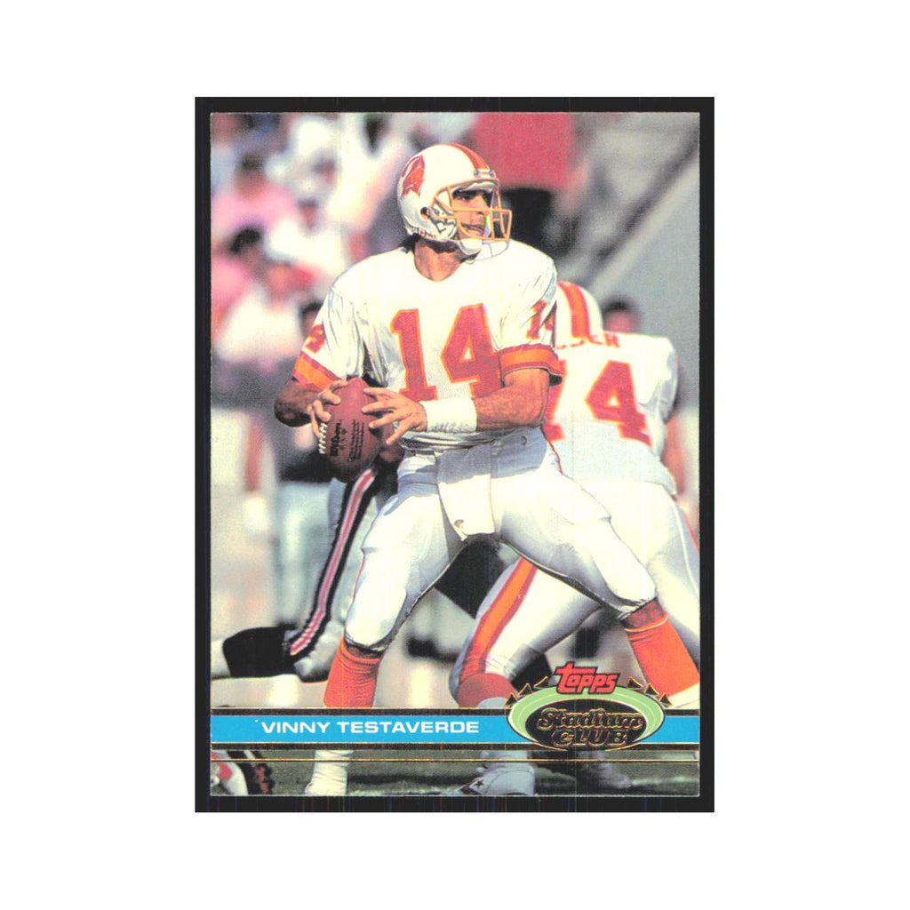 1991 Stadium Club Vinny Testaverde Buccaneers #24