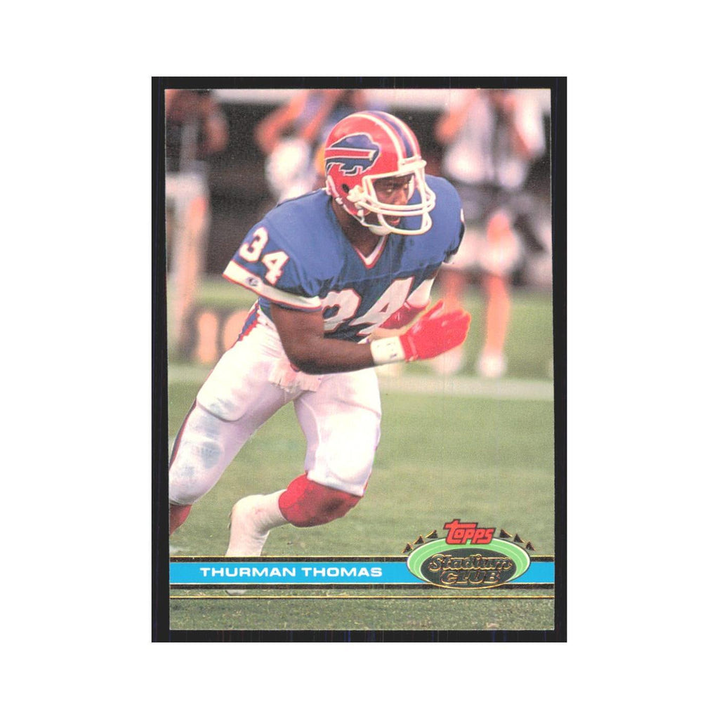 1991 Stadium Club Thurman Thomas Bills #395