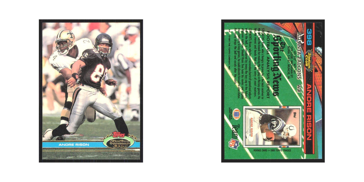 1991 Stadium Club Andre Rison Falcons #398