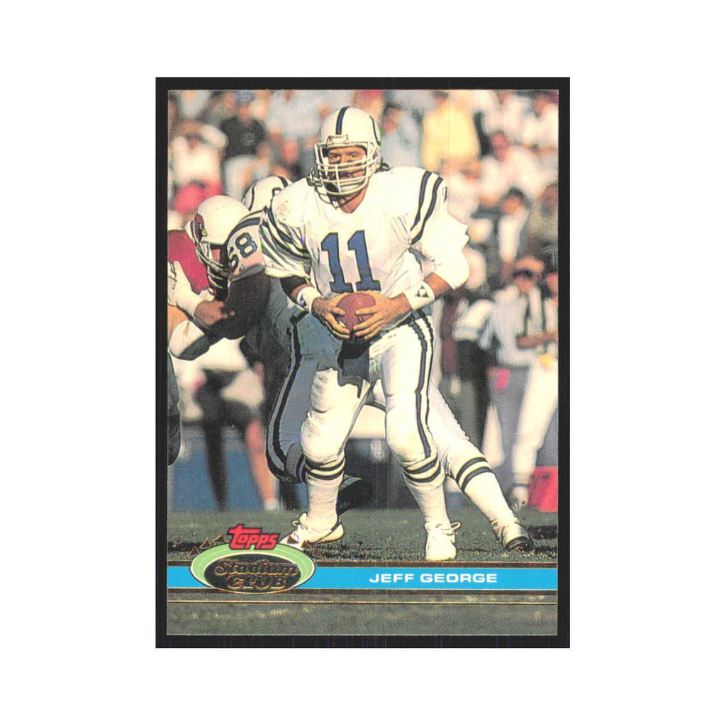 1991 Stadium Club Jeff George Colts #178