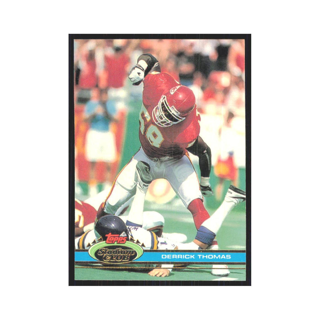 1991 Stadium Club Derrick Thomas Chiefs #355
