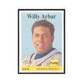 Willy Aybar 2007 Topps Heritage #128 Atlanta Braves Baseball Card NM