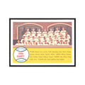 Team Photo 2007 Topps Heritage #19 San Francisco Giants Baseball Card NM