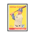 Adrian Gonzalez 2007 Topps Heritage #26 San Diego Padres Baseball Card NM
