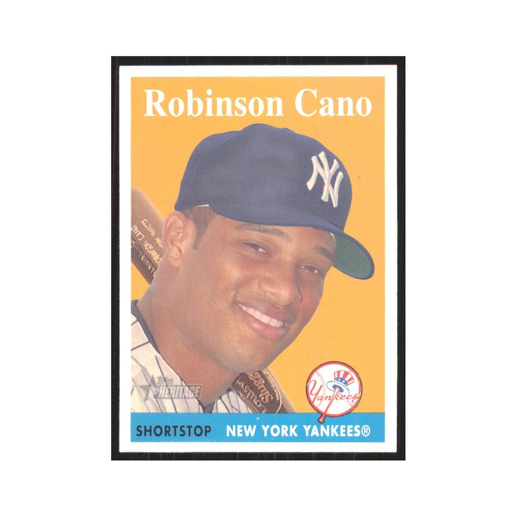 Robinson Cano 2007 Topps Heritage #20 New York Yankees Baseball Card NM