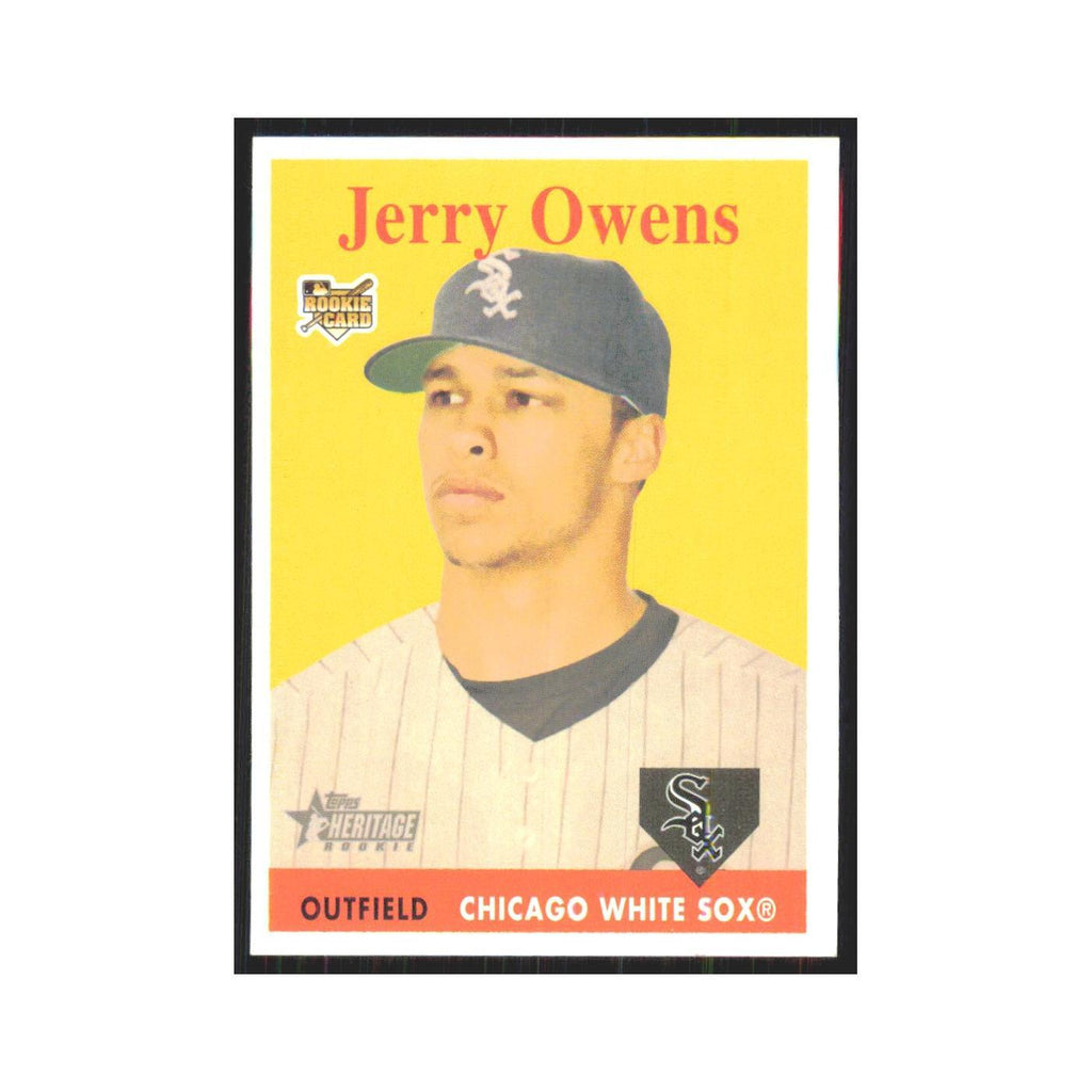 Jerry Owens 2007 Topps Heritage #129 Chicago White Sox Baseball Card NM