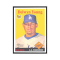 Delwyn Young 2007 Topps Heritage #146 Los Angeles Dodgers Baseball Card NM