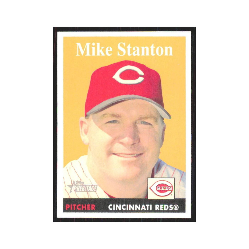 Mike Stanton 2007 Topps Heritage #15 Cincinnati Reds Baseball Card NM