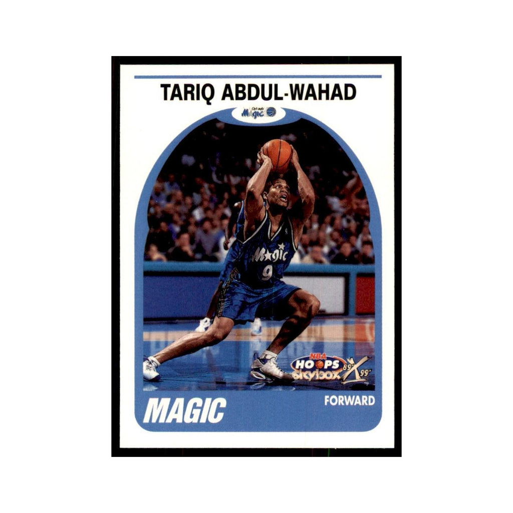 1999 Hoops Decade Tariq Abdul-Wahad Magic #101