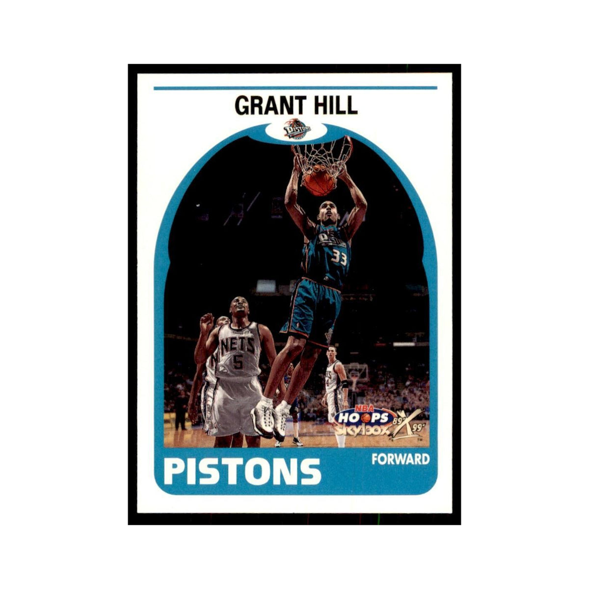1999 Hoops Decade Grant Hill Pistons #53