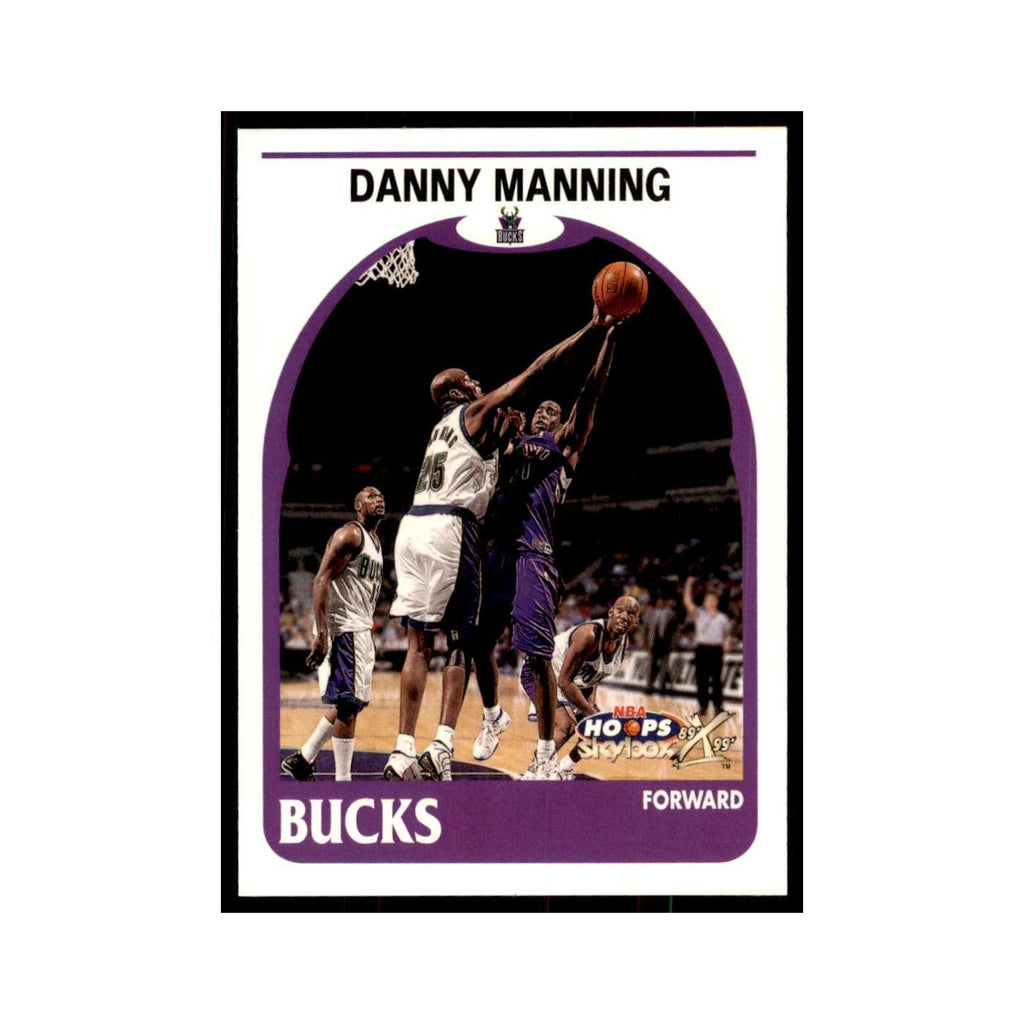 1999 Hoops Decade Danny Manning Bucks #19