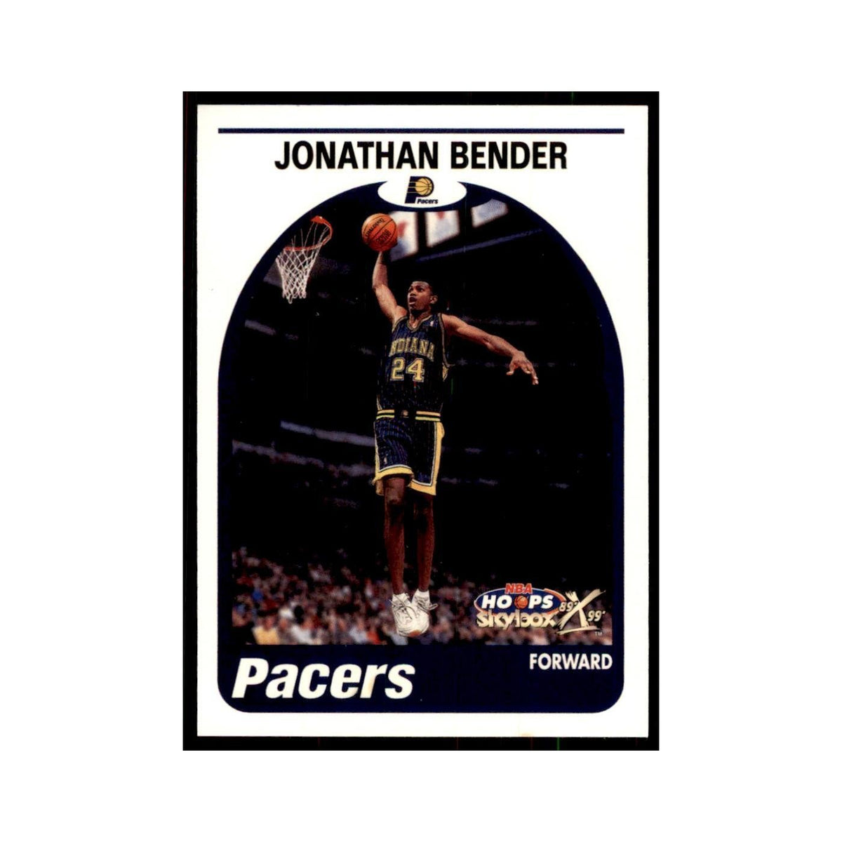 1999 Hoops Decade Jonathan Bender RC Pacers #11