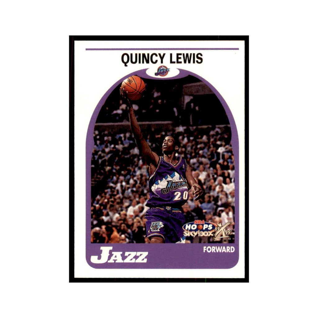 1999 Hoops Decade Quincy Lewis RC Jazz #126
