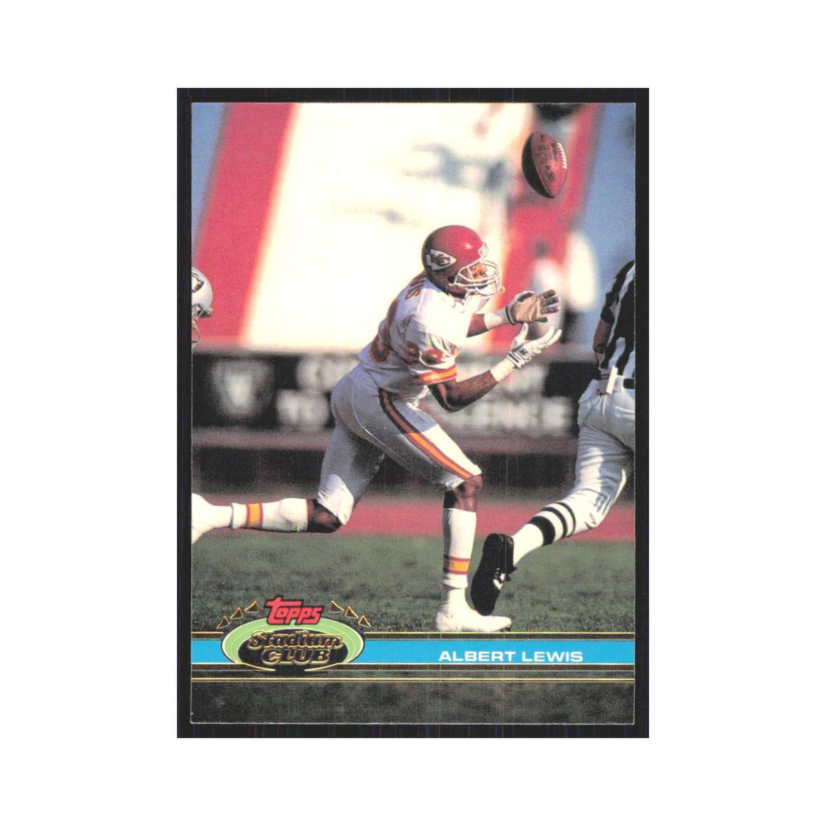 1991 Stadium Club Albert Lewis Chiefs #442