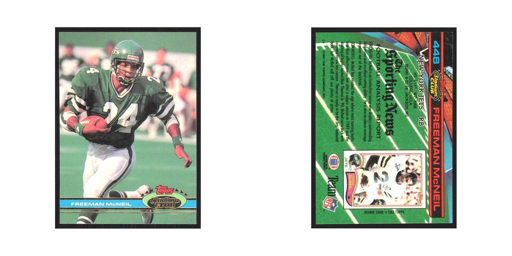 1991 Stadium Club Freeman McNeil Jets #448
