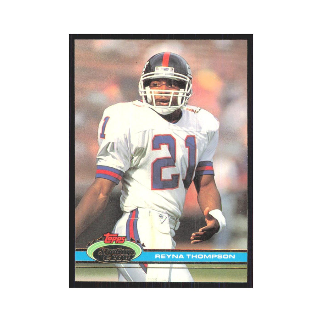 1991 Stadium Club Reyna Thompson Giants #390