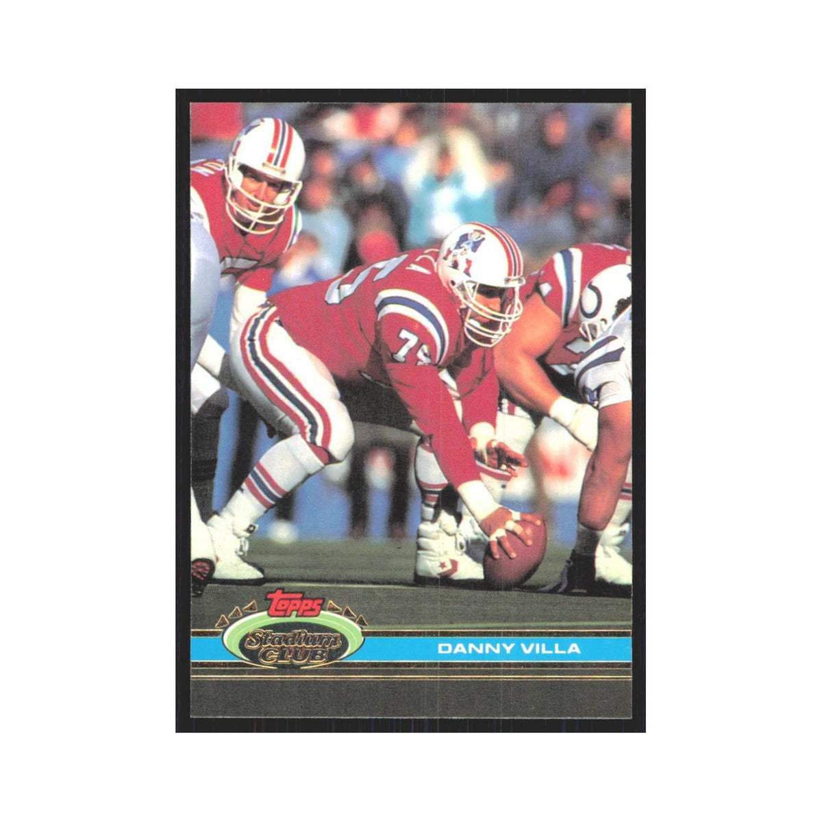 1991 Stadium Club Danny Villa Patriots #485