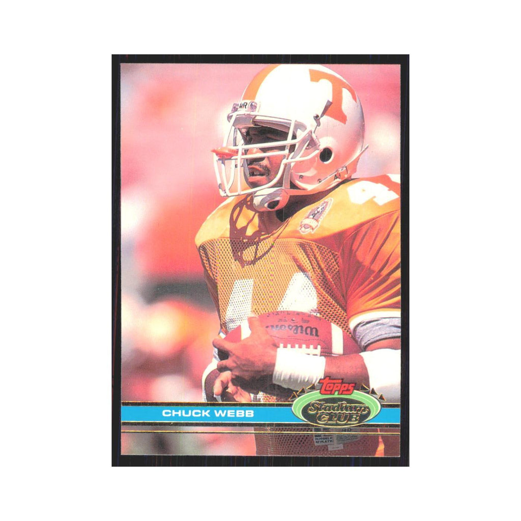 1991 Stadium Club Chuck Webb Packers #362