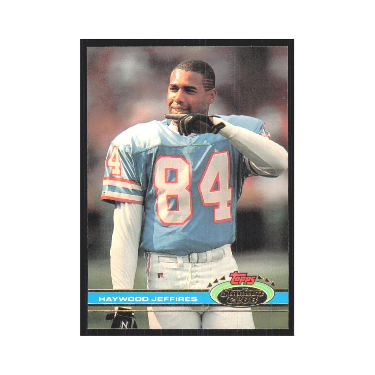 1991 Stadium Club Haywood Jeffires Houston Oilers #479
