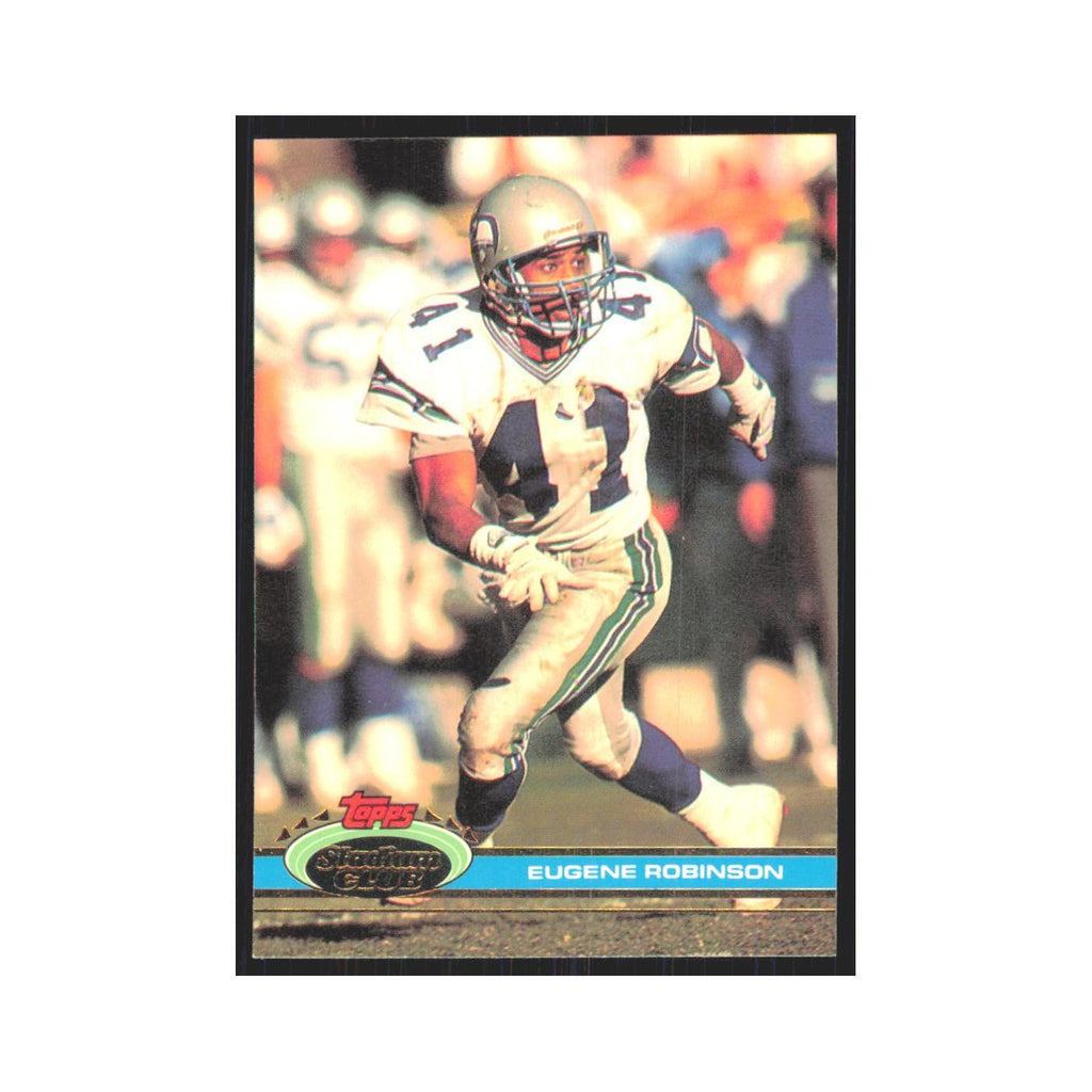 1991 Stadium Club Eugene Robinson Seahawks #489
