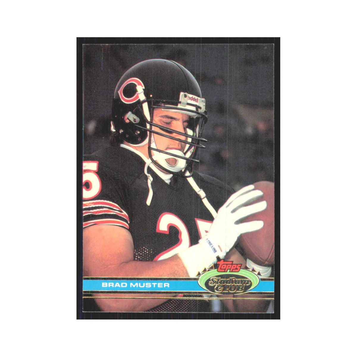 1991 Stadium Club Brad Muster Bears #370