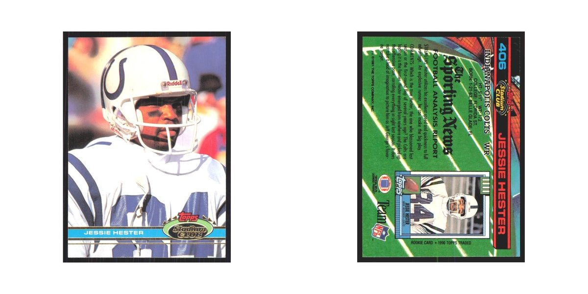 1991 Stadium Club Jessie Hester Colts #406