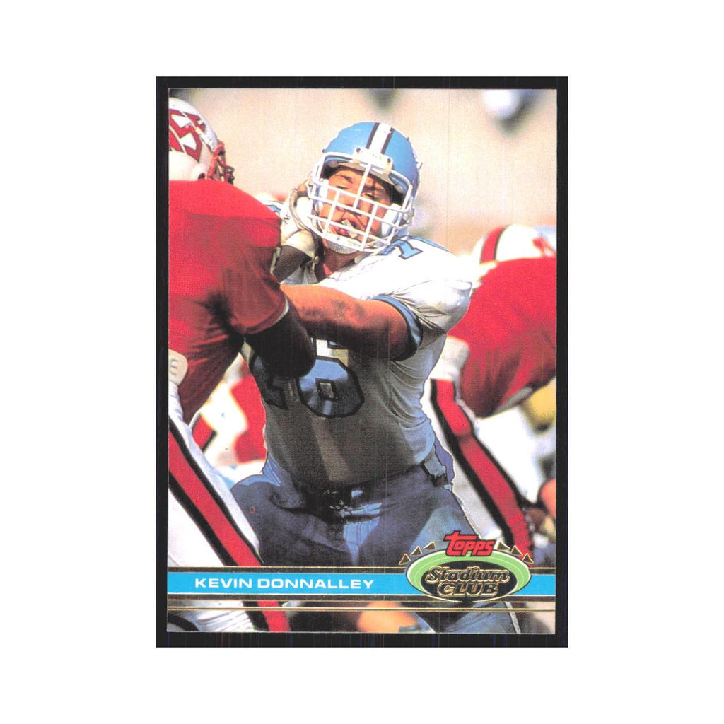 1991 Stadium Club Kevin Donnalley Houston Oilers #449