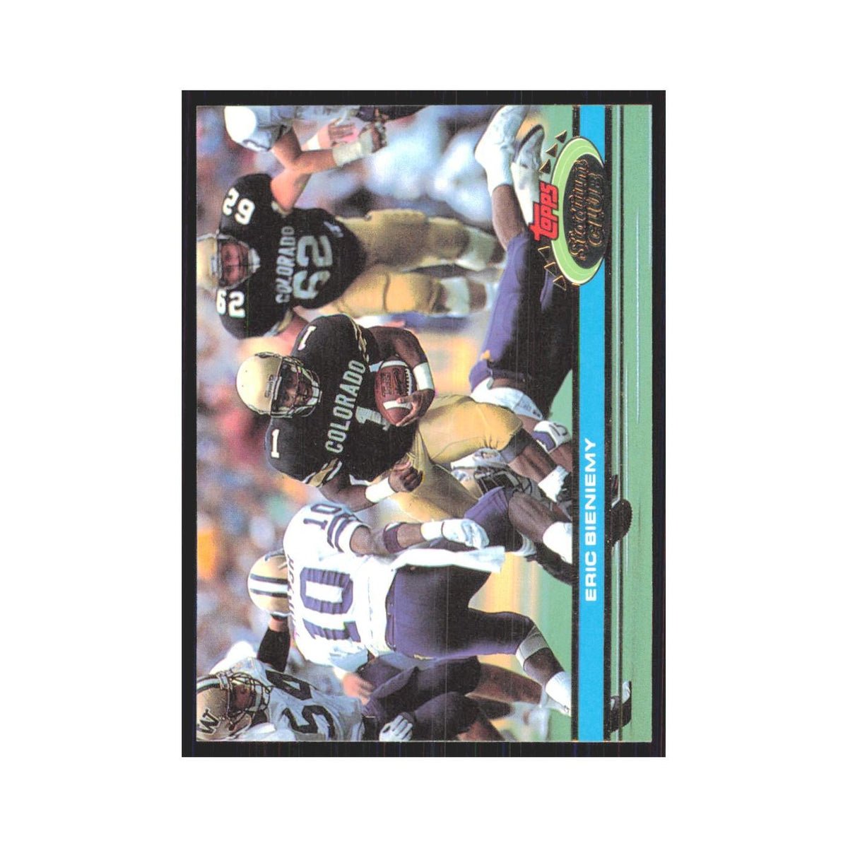1991 Stadium Club Eric Bieniemy San Diego Chargers #391