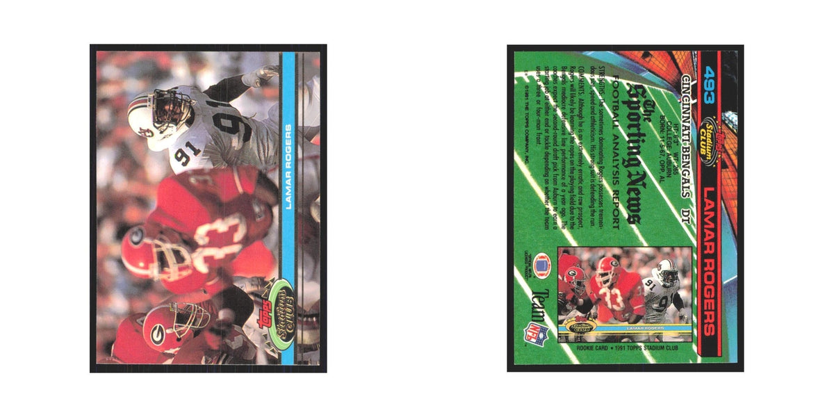 1991 Stadium Club Lamar Rogers Bengals #493