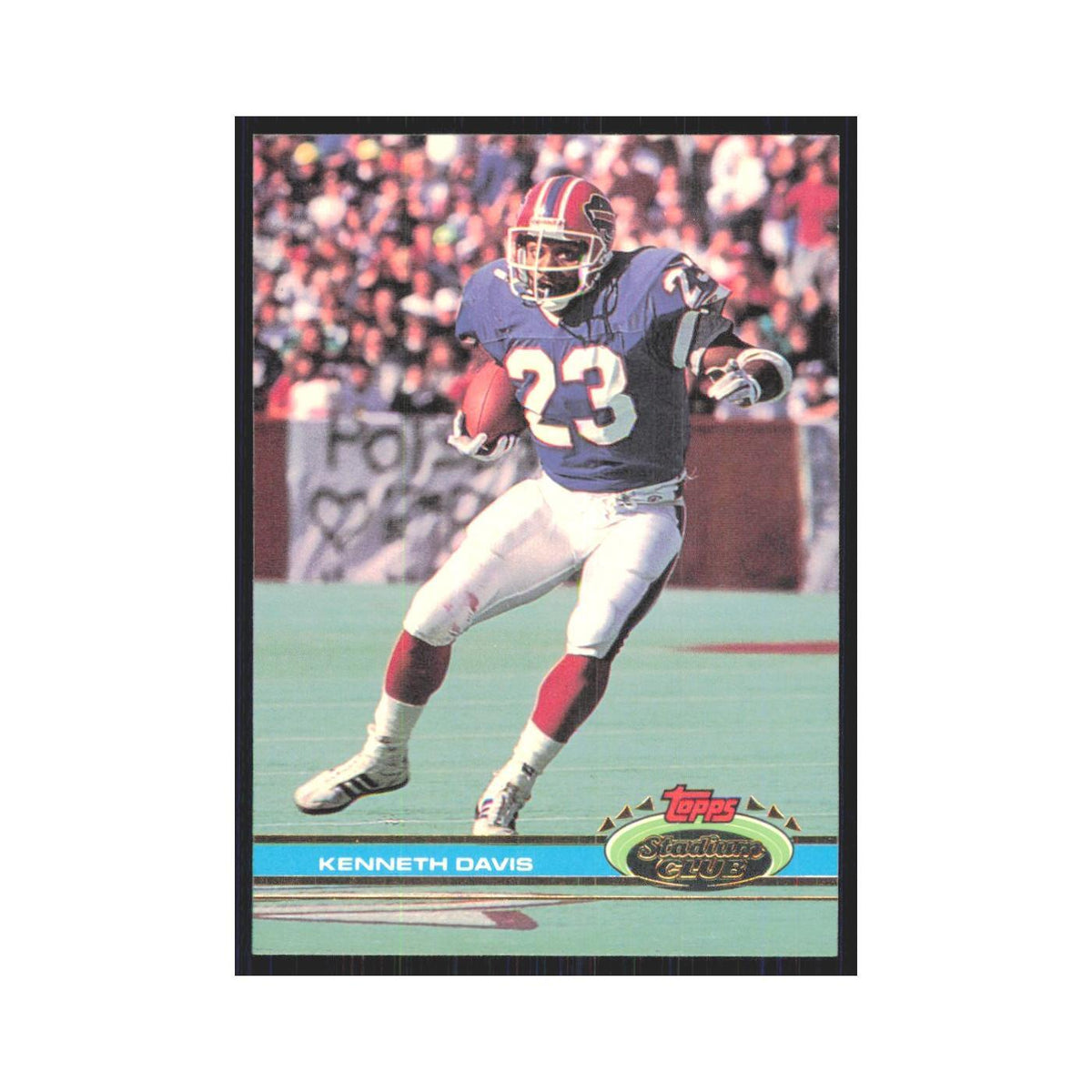 1991 Stadium Club Kenneth Davis Bills #475