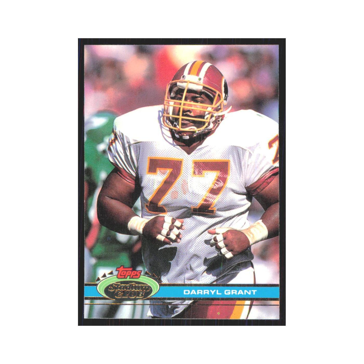 1991 Stadium Club Darryl Grant Redskins #363